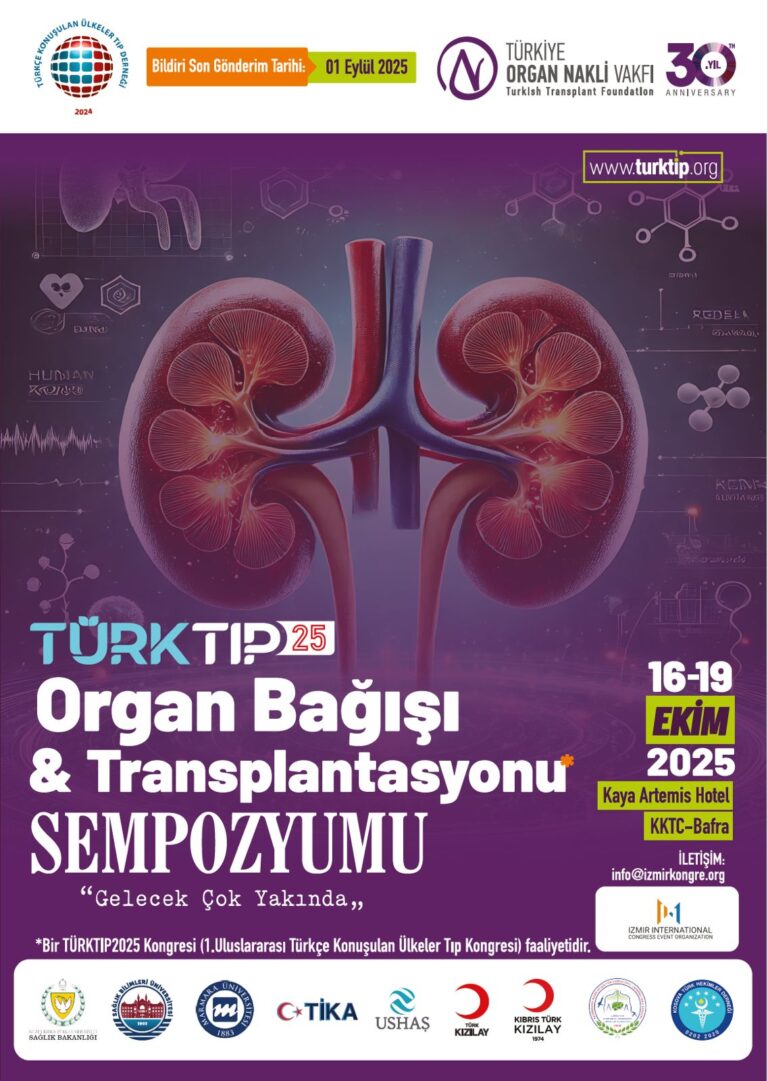 TÜRKTIP25 Organ Bağışı & Transplantasyonu SEMPOZYUMU